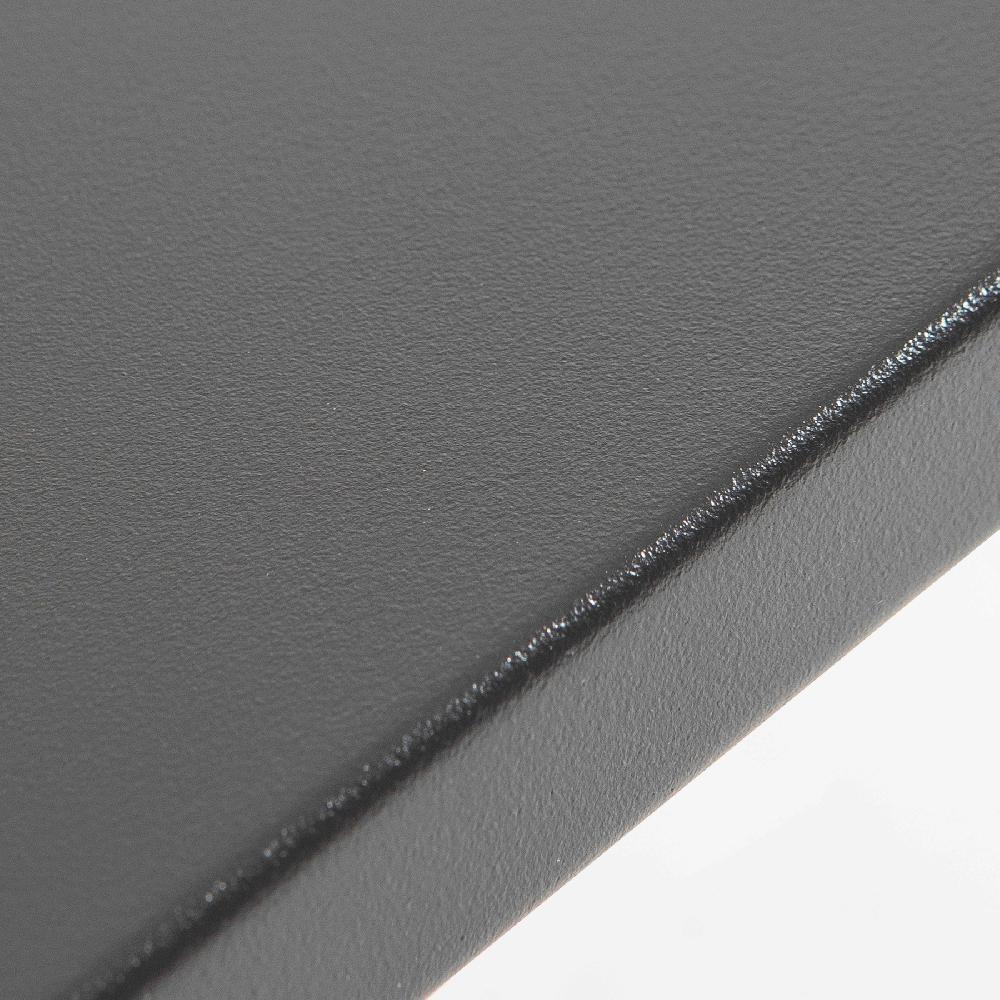 Mesa De Jardín De Acero Gris Palavas - Oviala