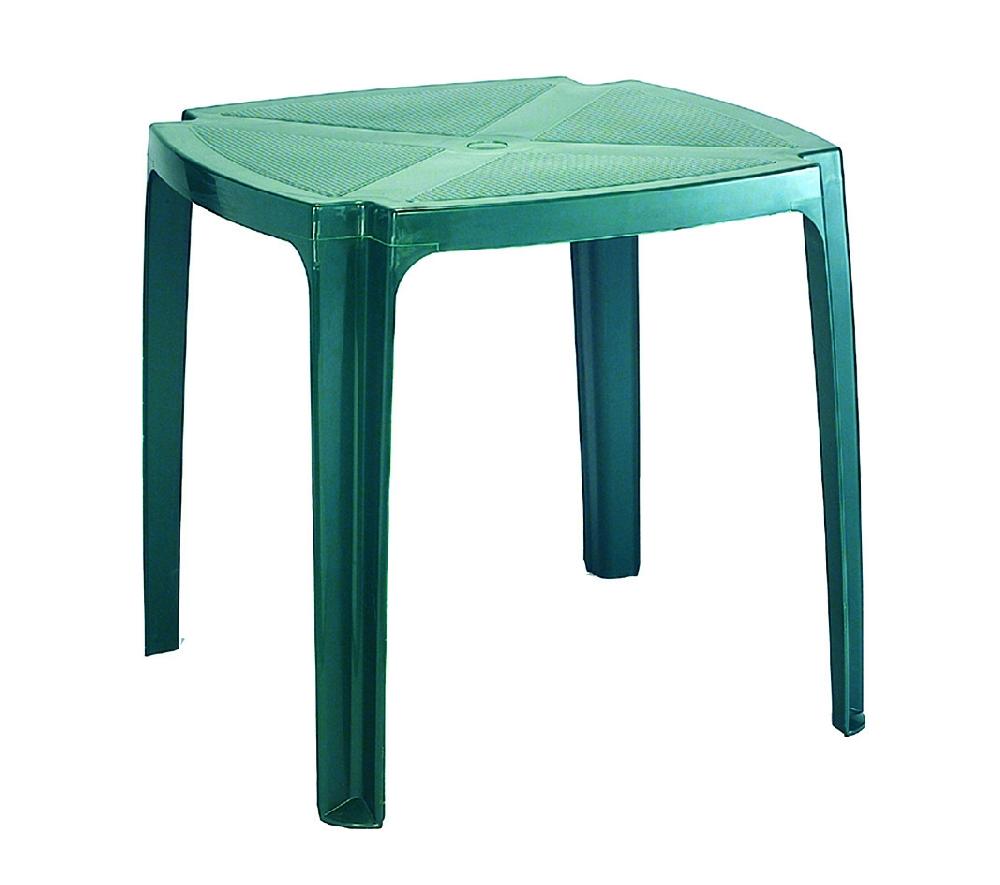 Mesa de resina verde Progarden 75X75
