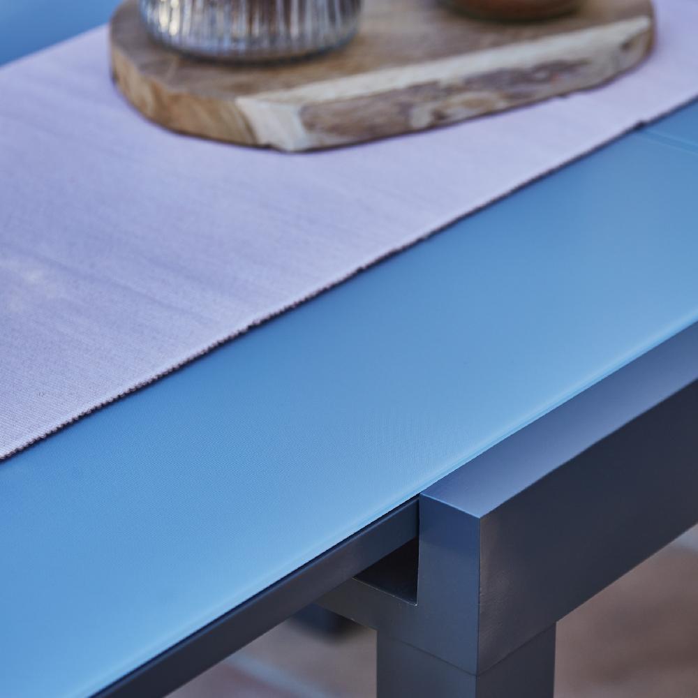 Mesa Jardín Aluminio Antracita 160/80×80 Cm - Tokyo