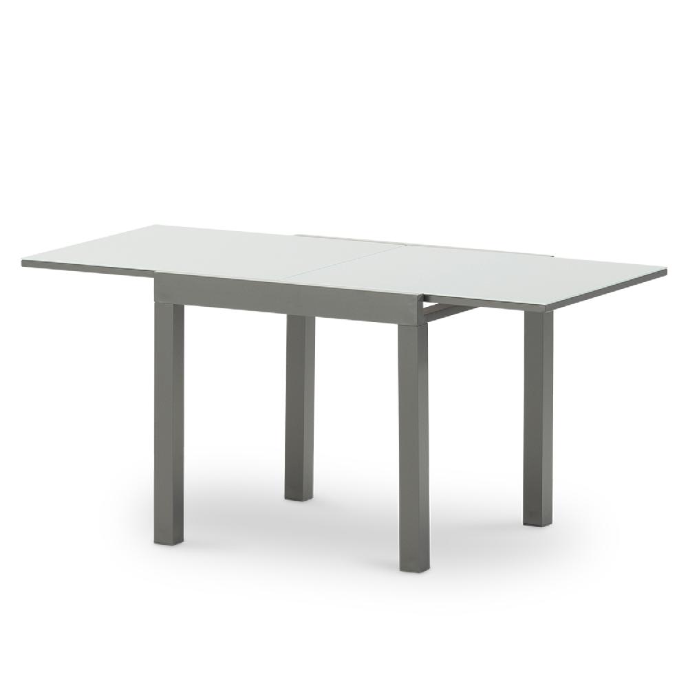Mesa jardín aluminio antracita 160/80×80 cm - Tokyo