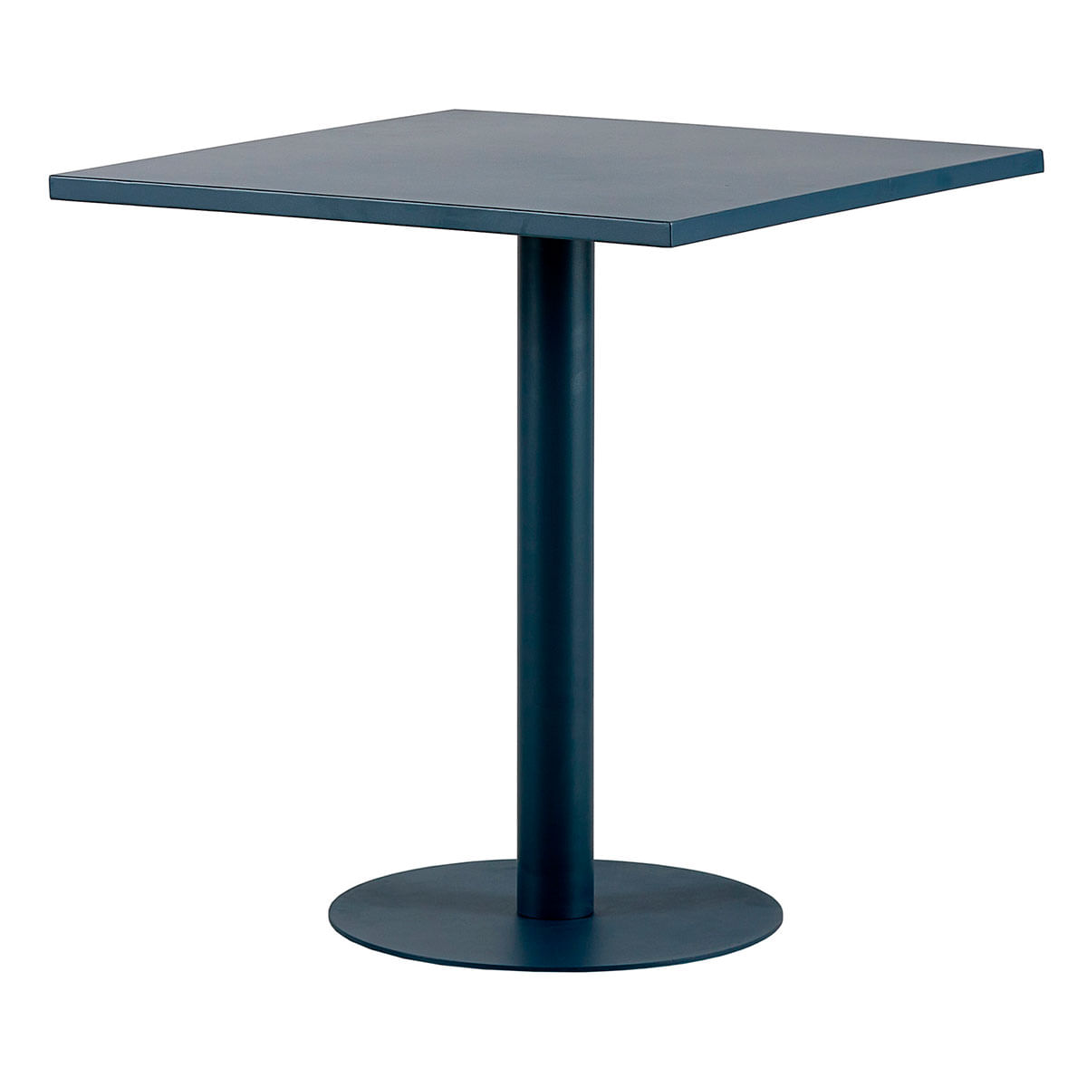 Mesa Multiusos Gelato Forma Cuadrada Gris 73x70x70 Cm Adec