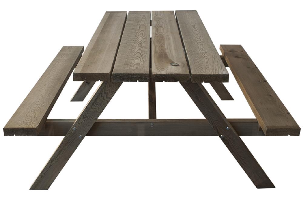 MESA PICNIC DE MADERA TRATADA AUTOCLAVE CLASE IV 210 X 160 X 78 Cm GROSOR DE MADERA 4 5 Cm