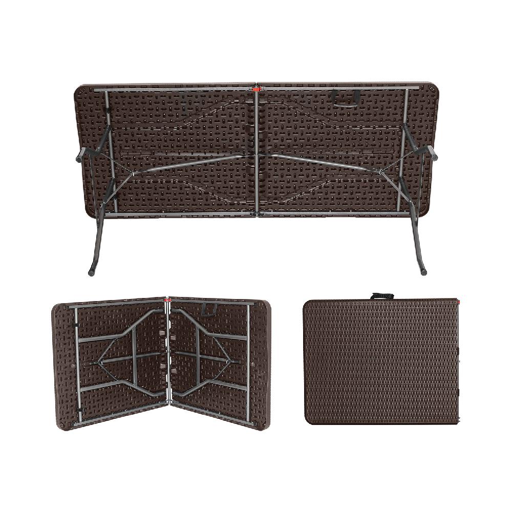 Mesa Plegable 180cm Rectangular Catering Thinia Home