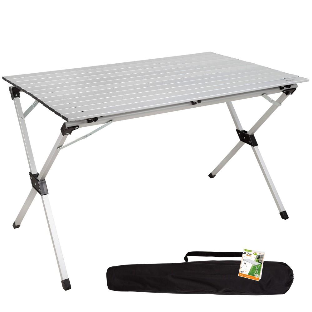 Mesa plegable aluminio para camping Aktive Camping