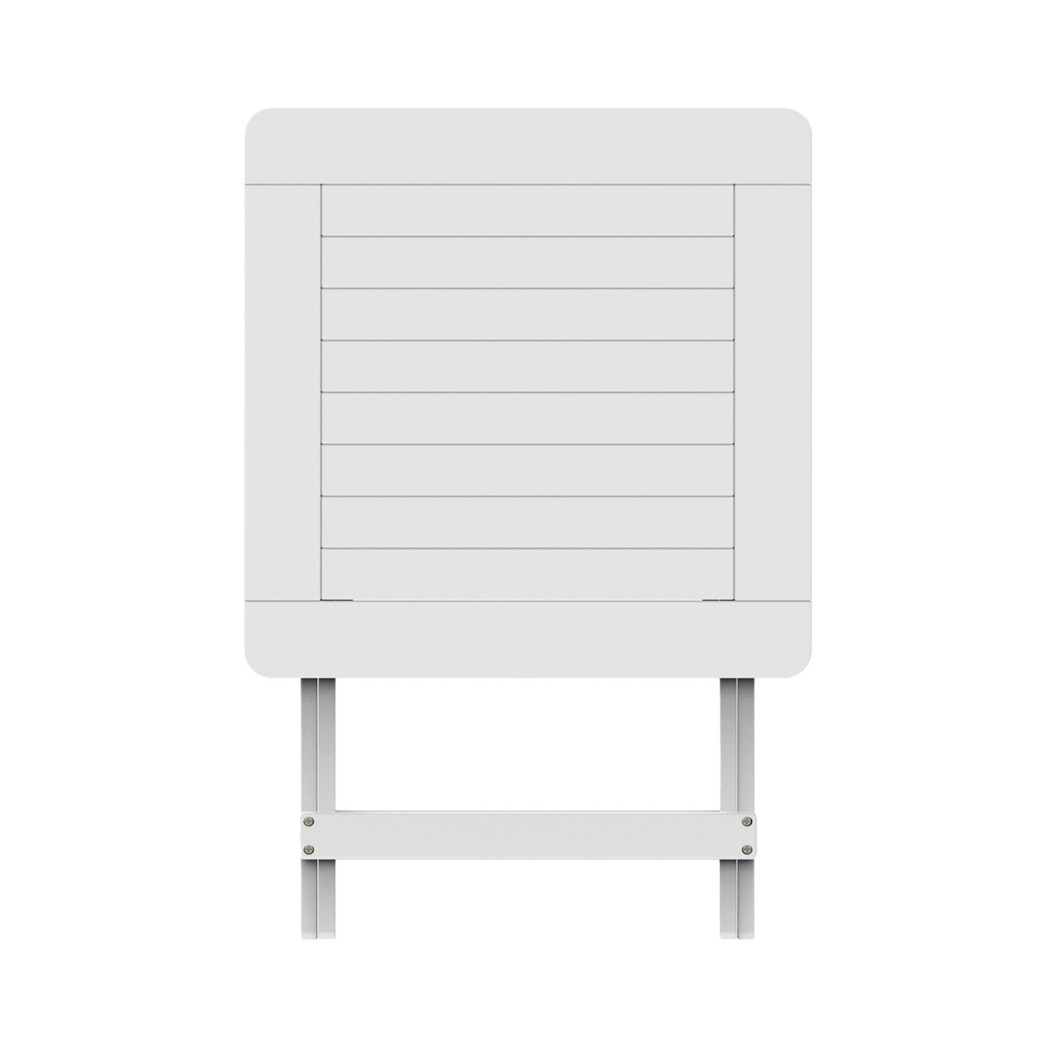 Mesa Plegable De Bambú Barnizada 60x60x75cm 7house