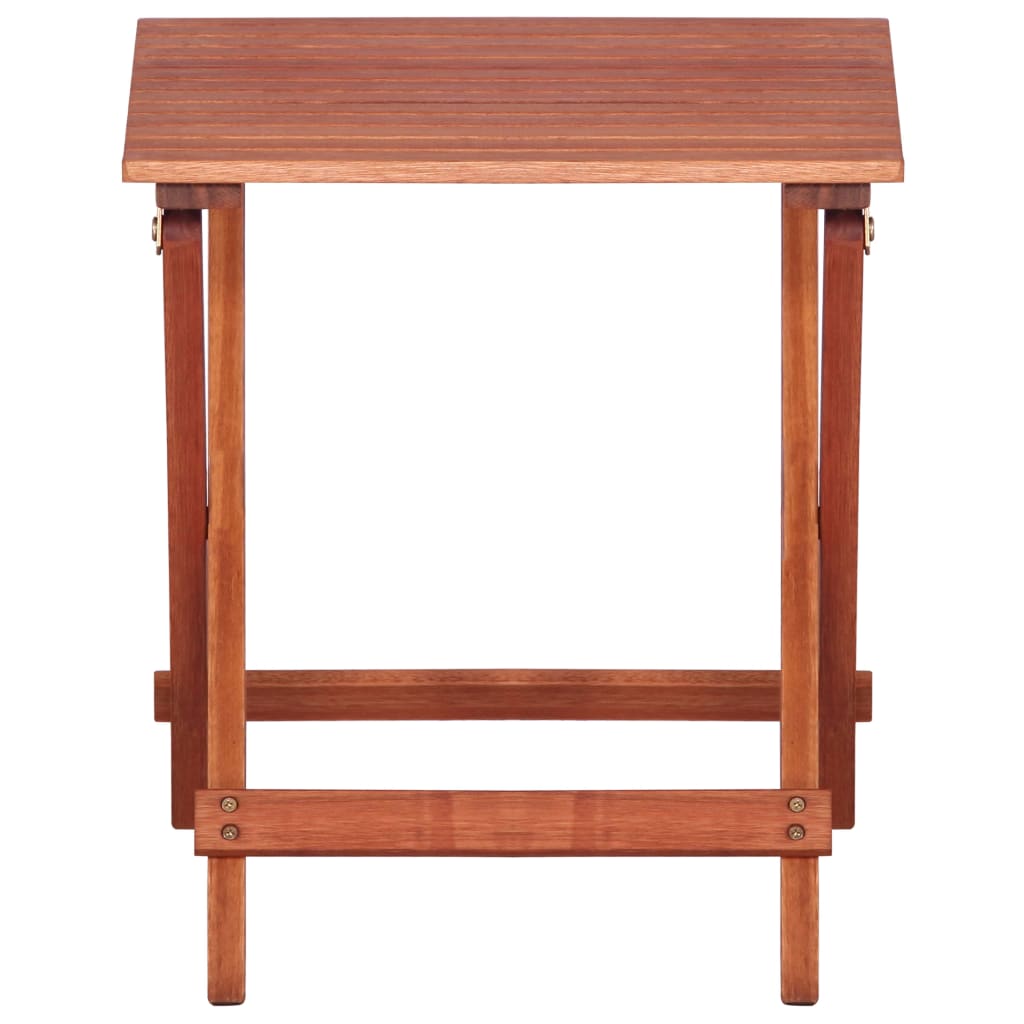 Mesa Y Sillas De Jardín Para Niños 3 Pzas Madera De Eucalipto