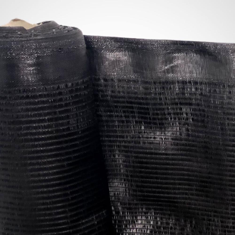 Mini Rollo Malla Ocultación| 2X5M| Composición 100% Poliamida Alta Densidad| 80% Ocultación| Malla Sombreo| Negro