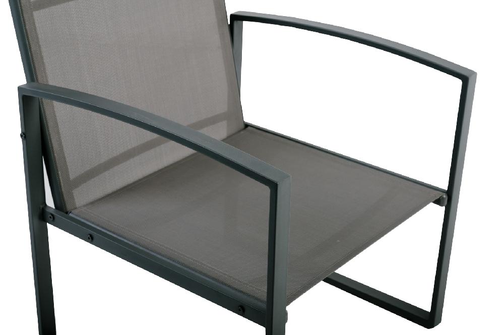 Muebles De Jardín 2 Plazas Jakarta Texaline Y Acero Anathracit