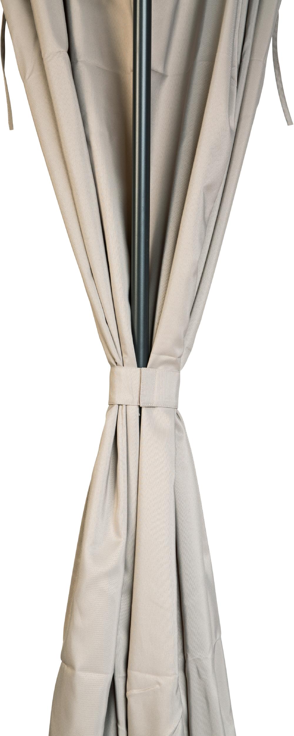 Pack 4 Cortinas Para Pérgola Oxis Topo 300x300 Cm