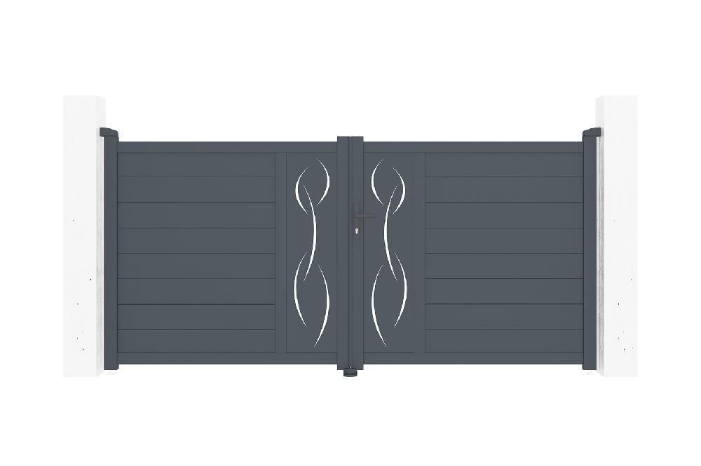 Pack Cancela Batiente Automática LIFE 300B140 + Motor Brazo B500