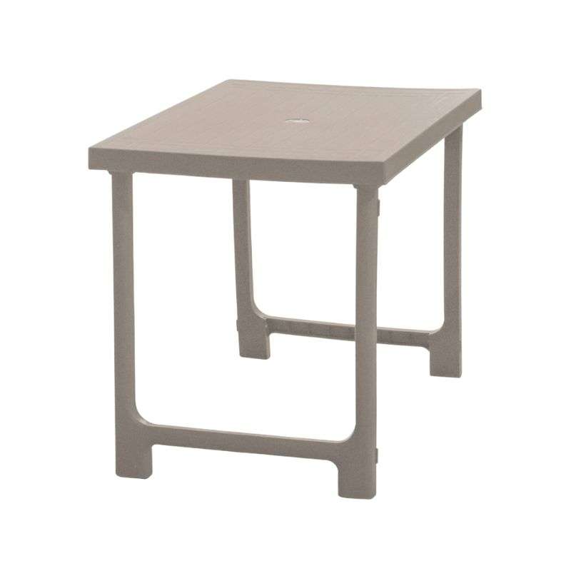 Pack De Muebles De Jardín Pik-Nik Estilo Moderno En Color Marrón Con Mesa Plegable Y 2 Sillas Plegables De Exterior