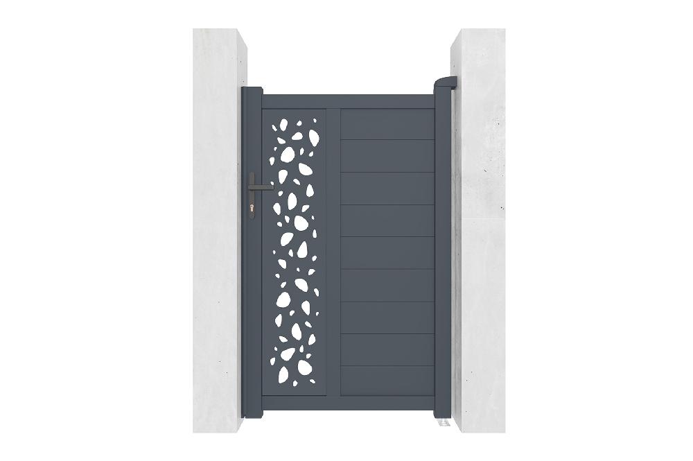 Pack Portón Batiente SUNNY 400B160 + Puerta Peatonal SUNNY 100P160