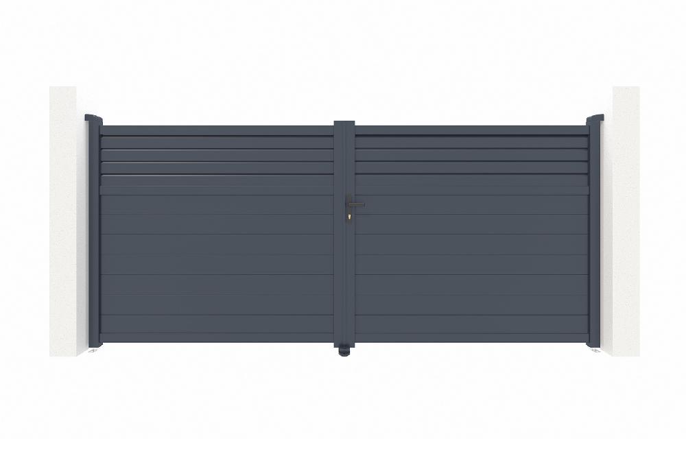 Pack Puerta Batiente CARPATIA 350B160 + HICKER B200 3 5m