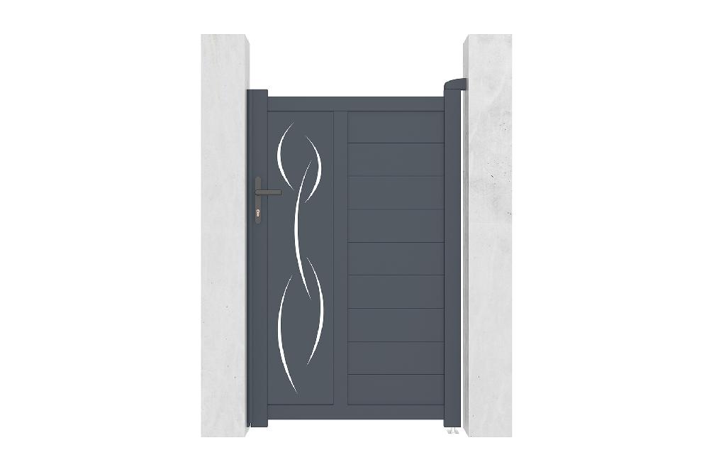 Pack Puerta Batiente LIFE 300B160 + Puerta Peatonal LIFE 100P160