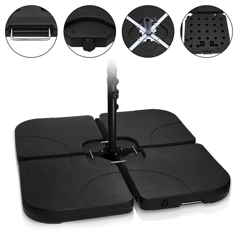 Parasol Foot Parasol Parasoliage Soporter Garden Parasol llenado 100 kg