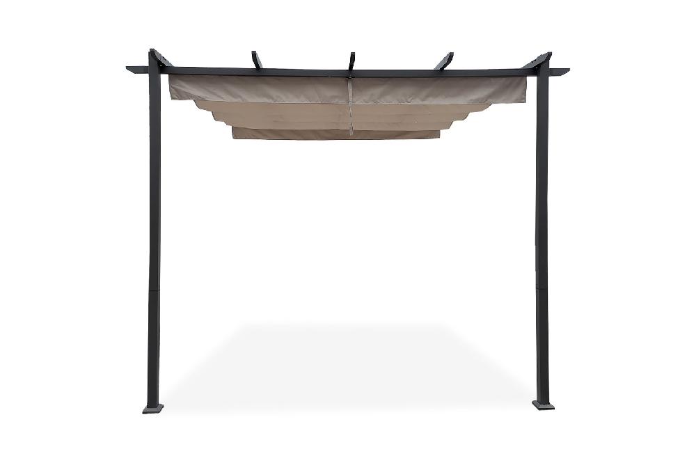 Pérgola Adosada MIRA 3m X 3m Beige