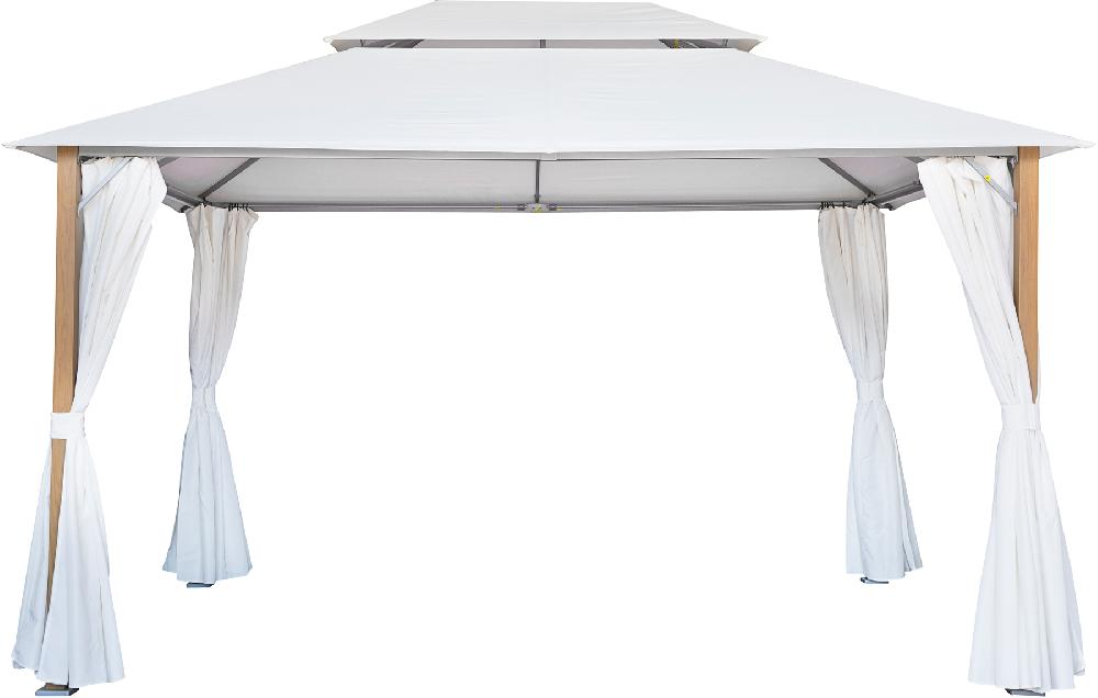 Pérgola Aluminio NATERIAL Ágora Blanco 301x401 Cm