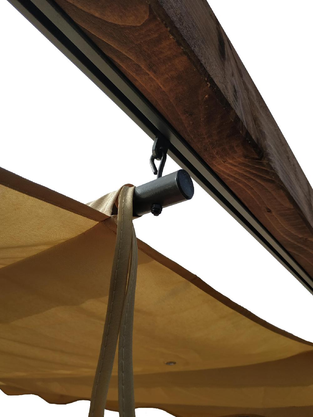 Pérgola De Madera Navia Marrón De 300x400 Cm