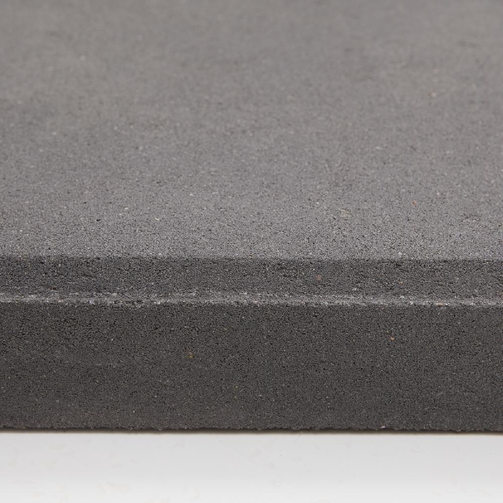 Pie De Parasol (1/4) Cuadrado De Hormigón De 25 Kg Antracita