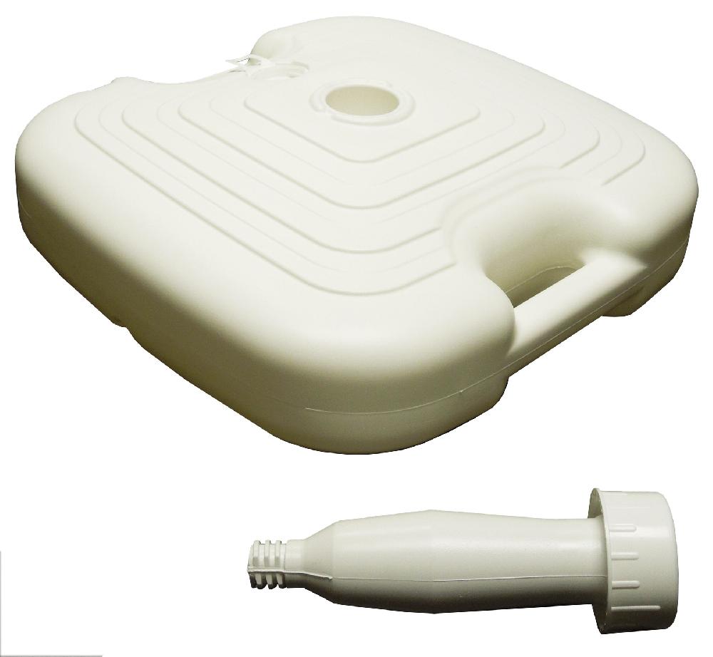 Pie De Parasol Cuadrada Polipropileno De 10 Kg