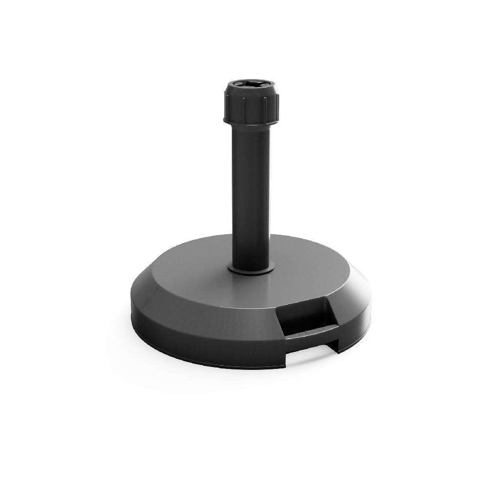 Pie De Parasol Redondo De Hormigón De 18 Kg Antracita