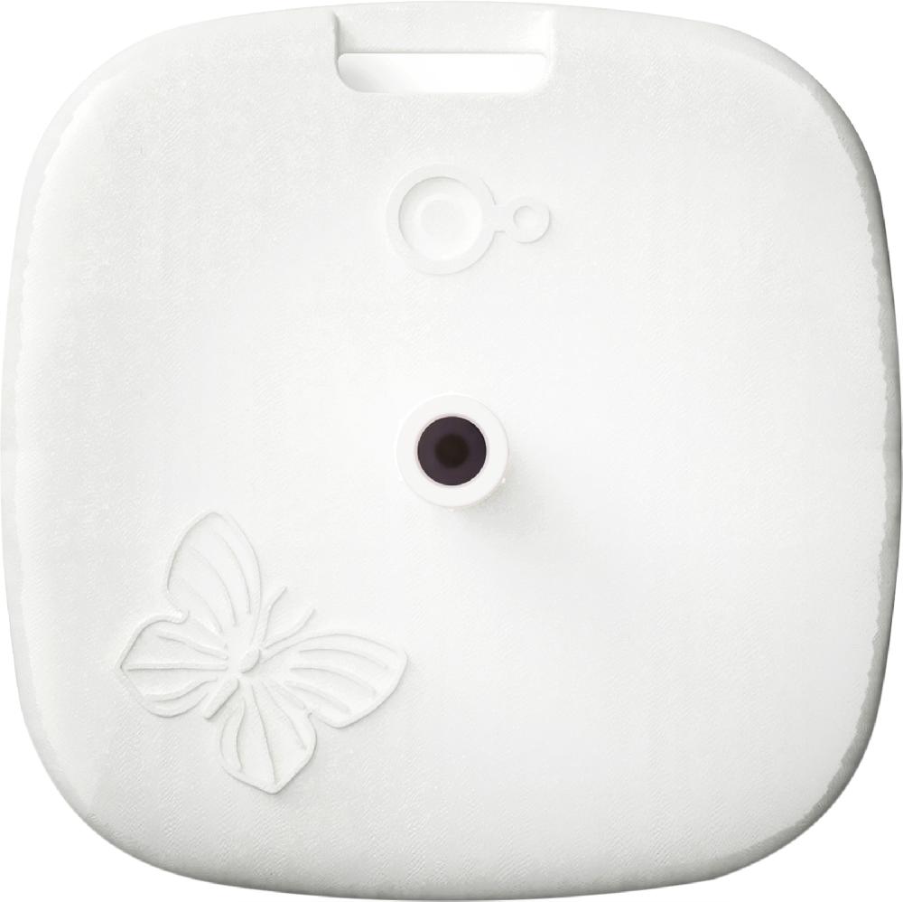 Pie De Parasol Rellenable Papilon Blanco 16L