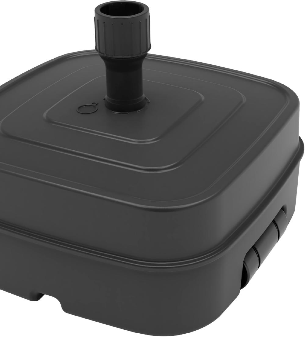 Pie De Parasol Rellenable Troia Cuadrado Polipropileno De 50 L