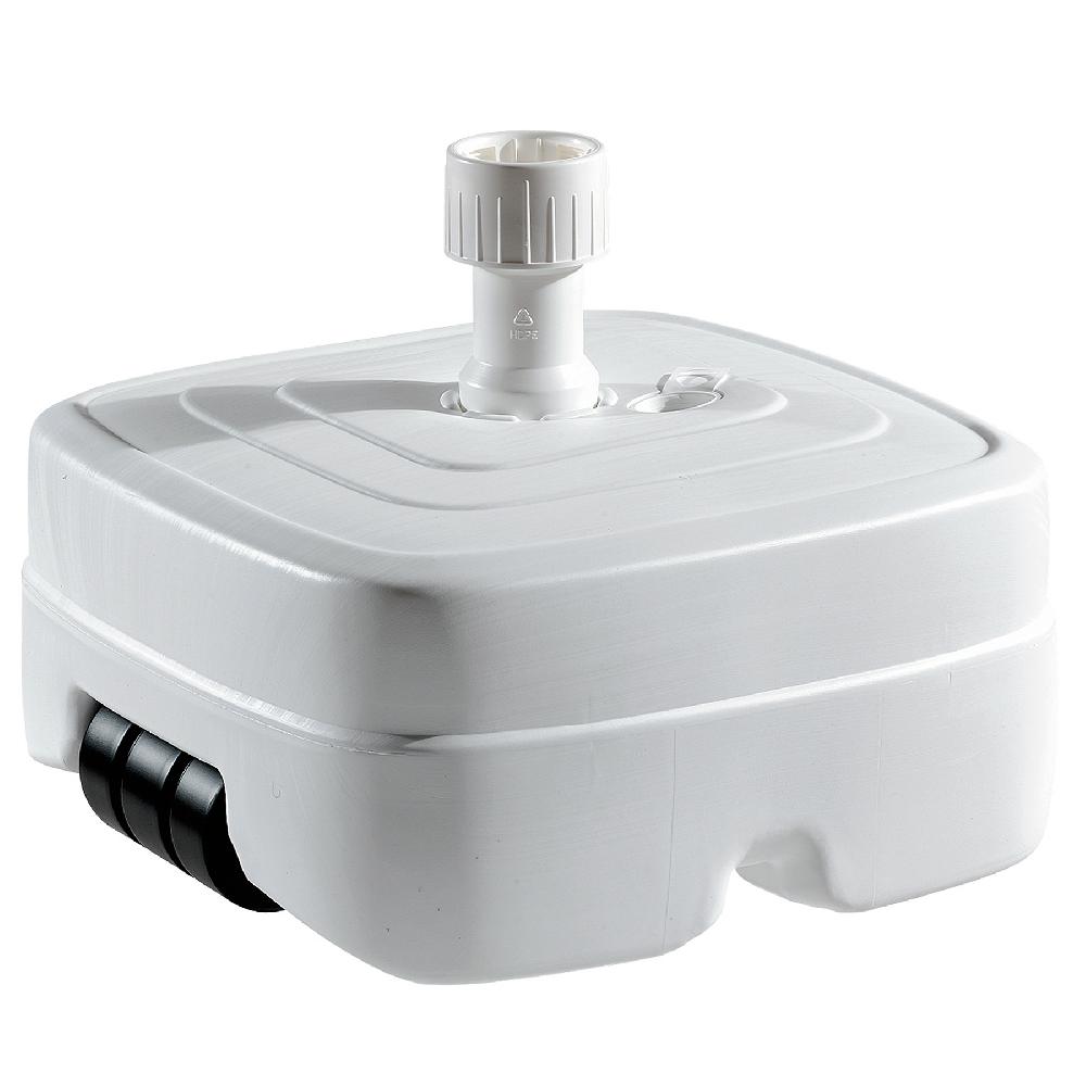 Pie De Parasol Troia Cuadrado Polipropileno De 50 L