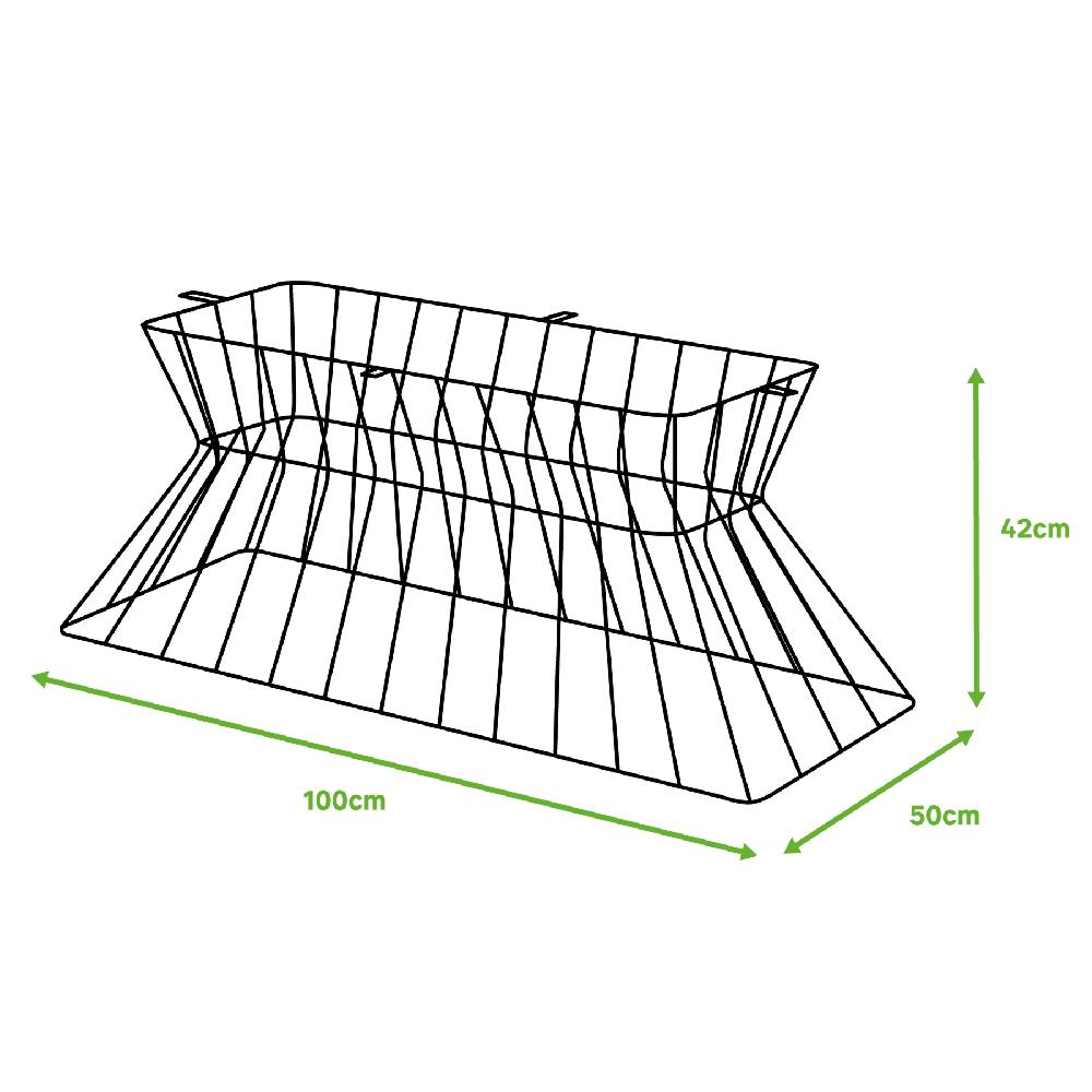 Pie Para Mesa De Exterior Alhambra Para 120x60 Cm