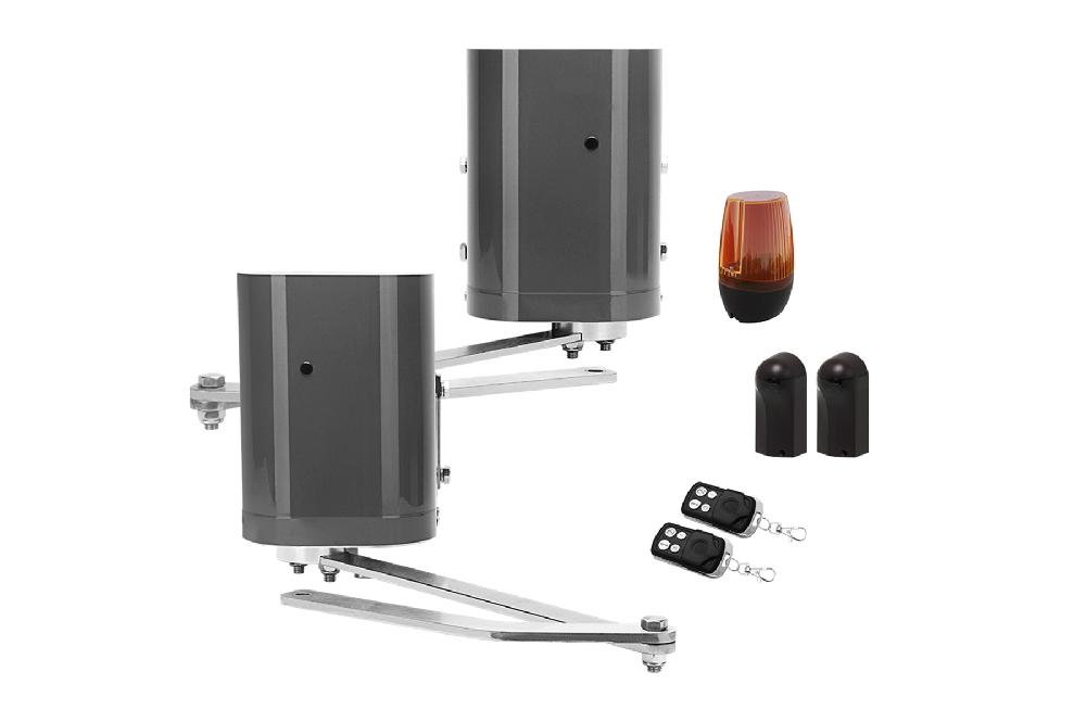 Portón Eléctrico Batiente 3 5x1 6m VEYMONT + BUNKER B500 Motorización