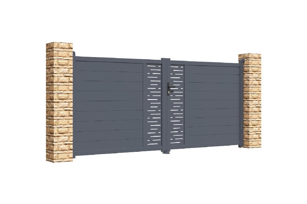 Puerta Batiente De Aluminio 3 5m ARLBERG 350B160