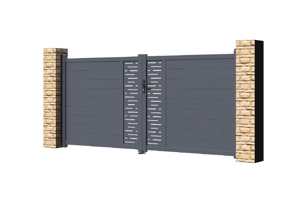 Puerta Batiente De Aluminio 3 5m ARLBERG 350B160