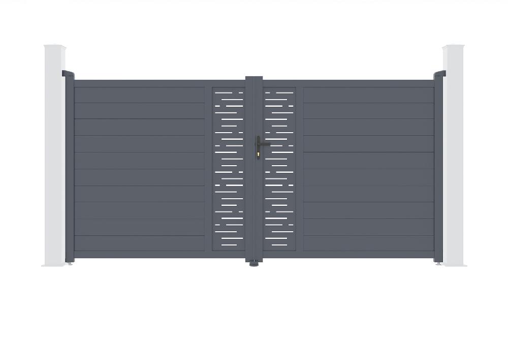 Puerta Batiente de aluminio 3 5m ARLBERG 350B180