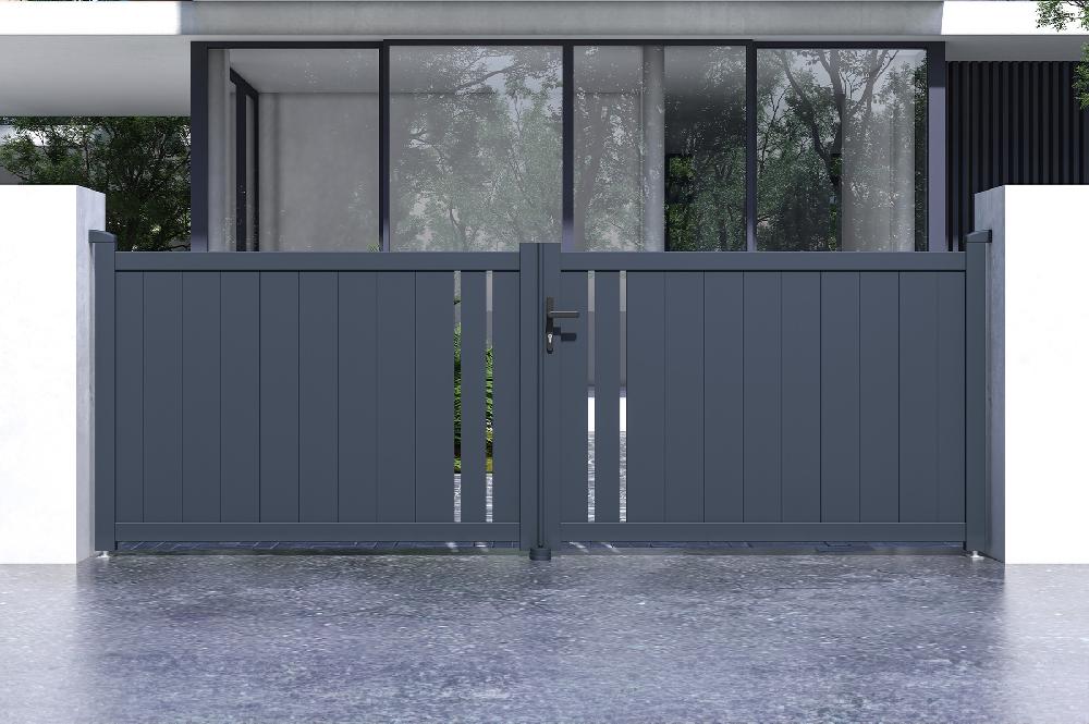 Puerta Batiente De Aluminio 3 5m GIONA 350B120