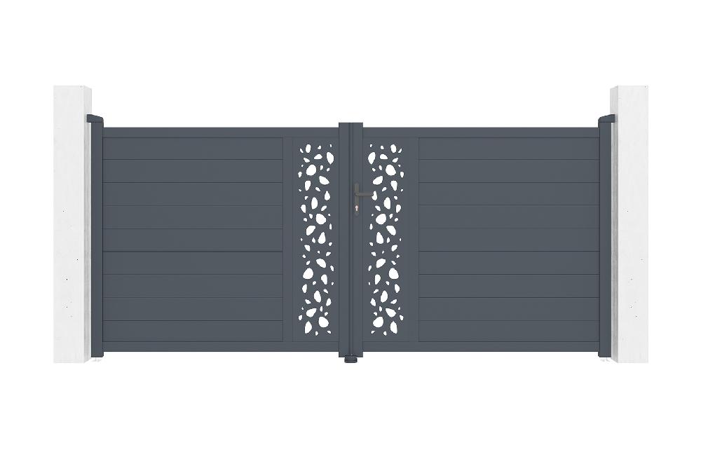 Puerta Batiente de aluminio 3 5m SUNNY 350B160