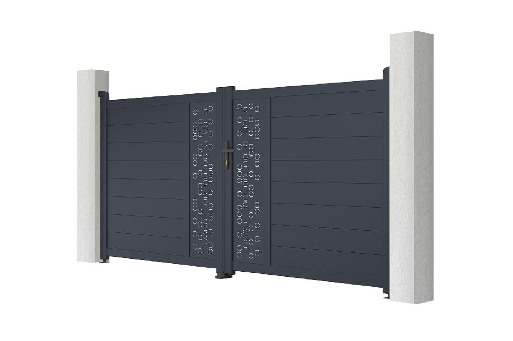 Puerta Batiente De Aluminio 3m ADULA 300B140