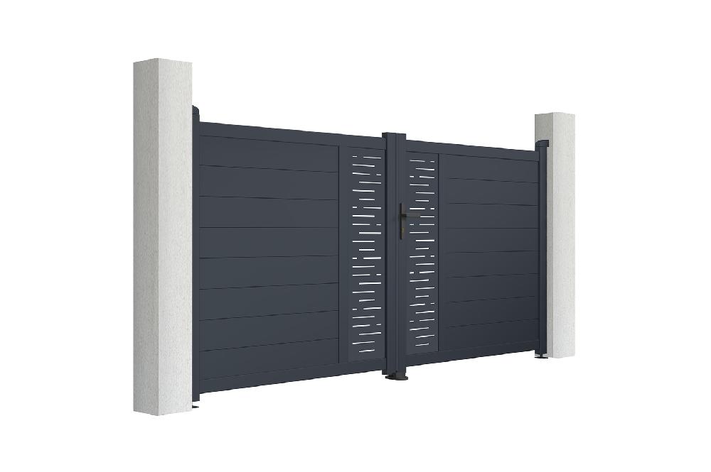 Puerta Batiente De Aluminio 3m ARLBERG 300B140