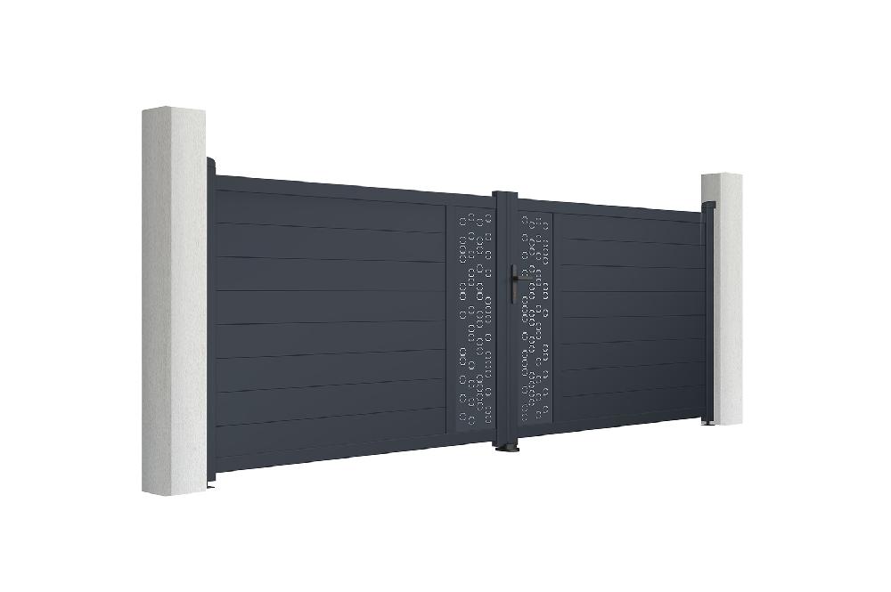 Puerta Batiente De Aluminio 4m ADULA 400B140