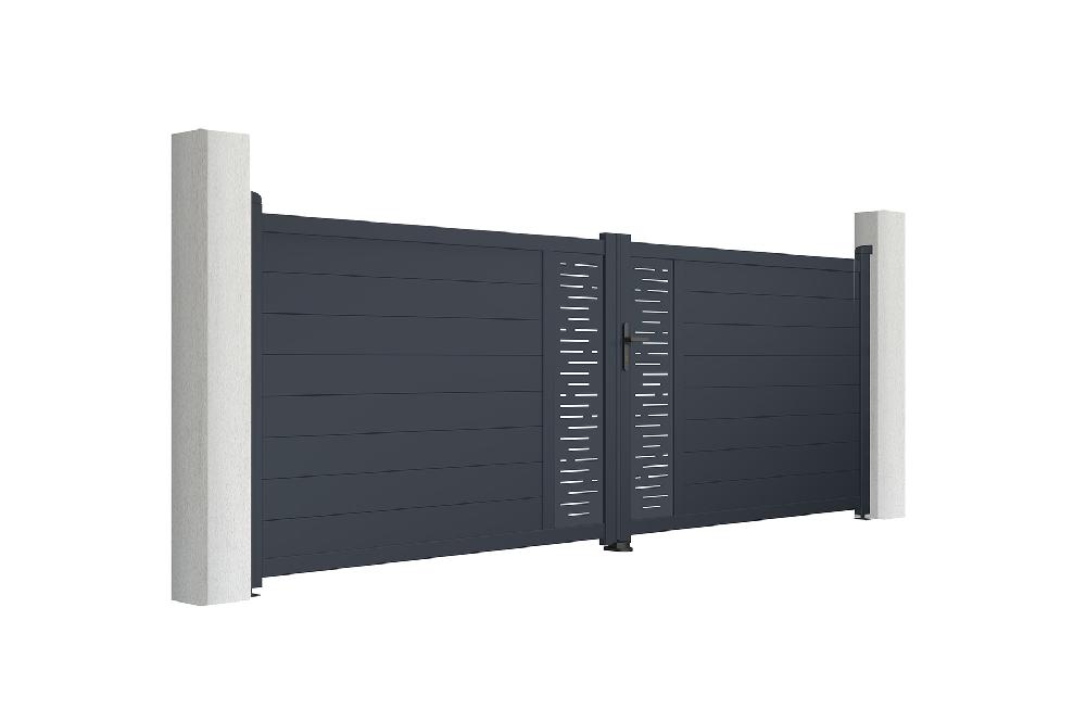 Puerta Batiente De Aluminio 4m ARLBERG 400B180