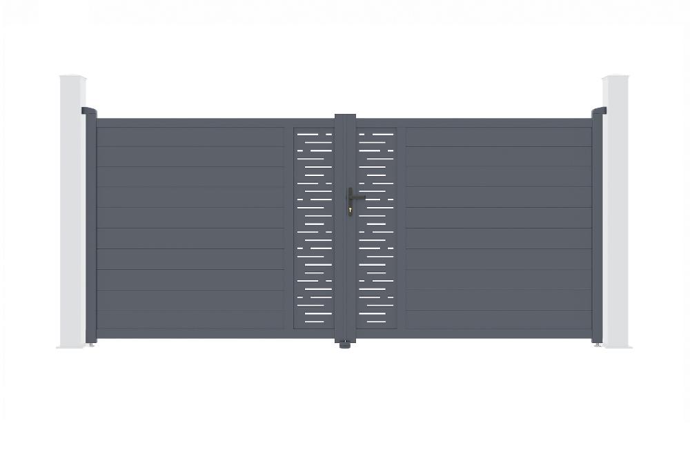 Puerta Batiente de aluminio 4m ARLBERG 400B180