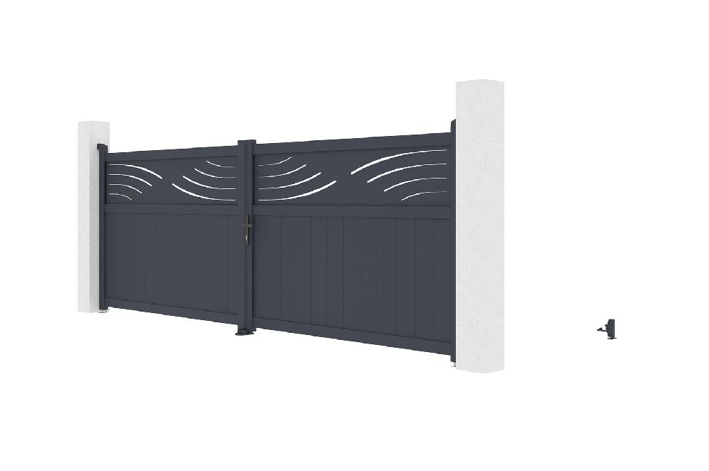 Puerta Batiente De Aluminio 4m HALTI 400B140