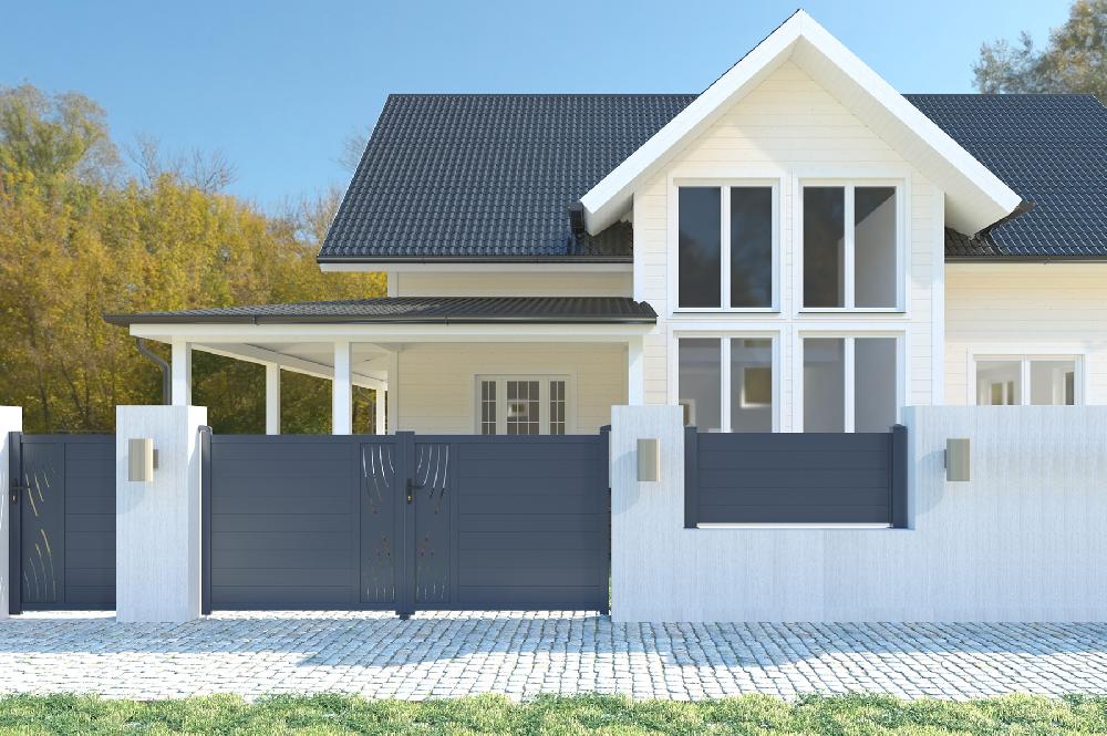 Puerta Batiente De Aluminio 4m VELETA 400B160