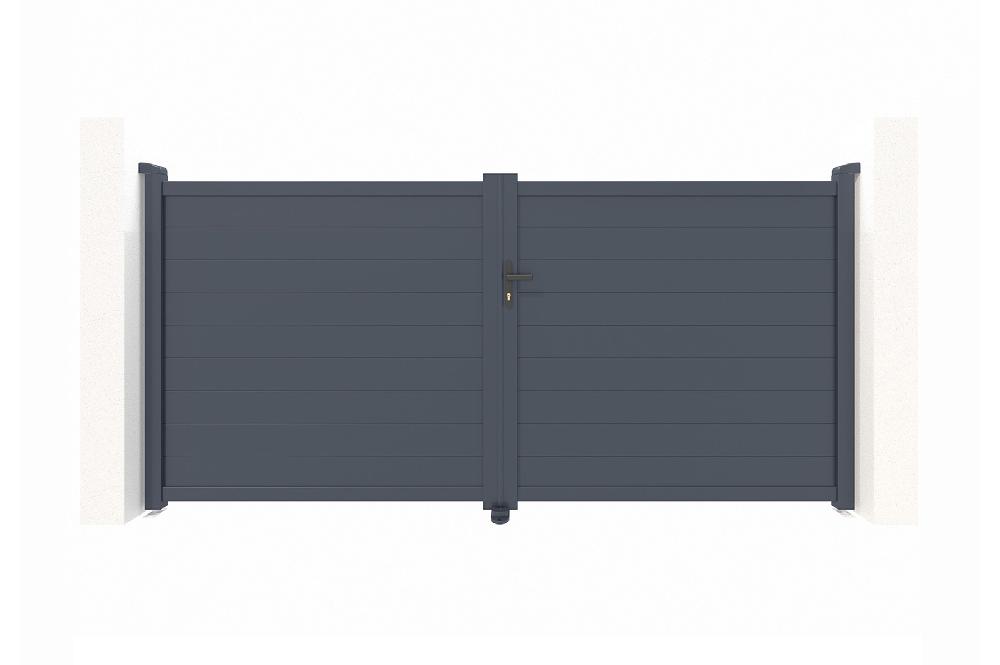 Puerta Batiente de aluminio soldado 3m EIGER 300B160