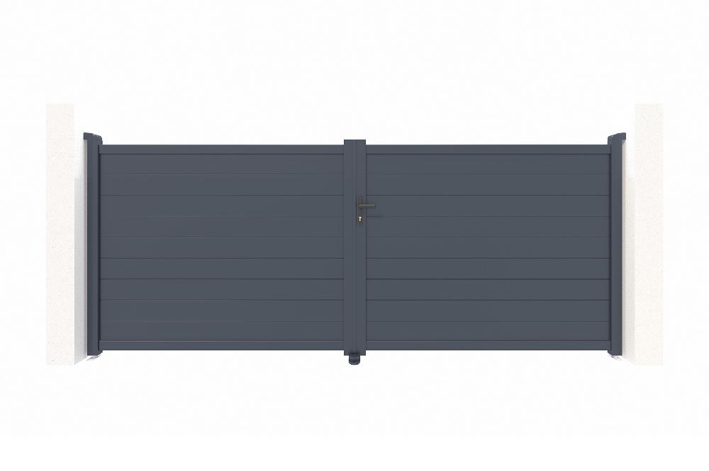 Puerta Batiente de aluminio soldado 4m EIGER 400B160