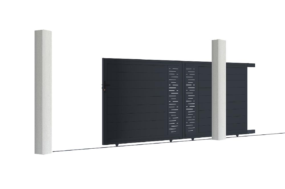 Puerta Corredera De Aluminio 3.5m ARLBERG 350C160