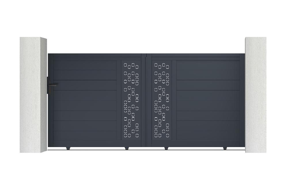 Puerta corredera de aluminio 3m ADULA 300C140