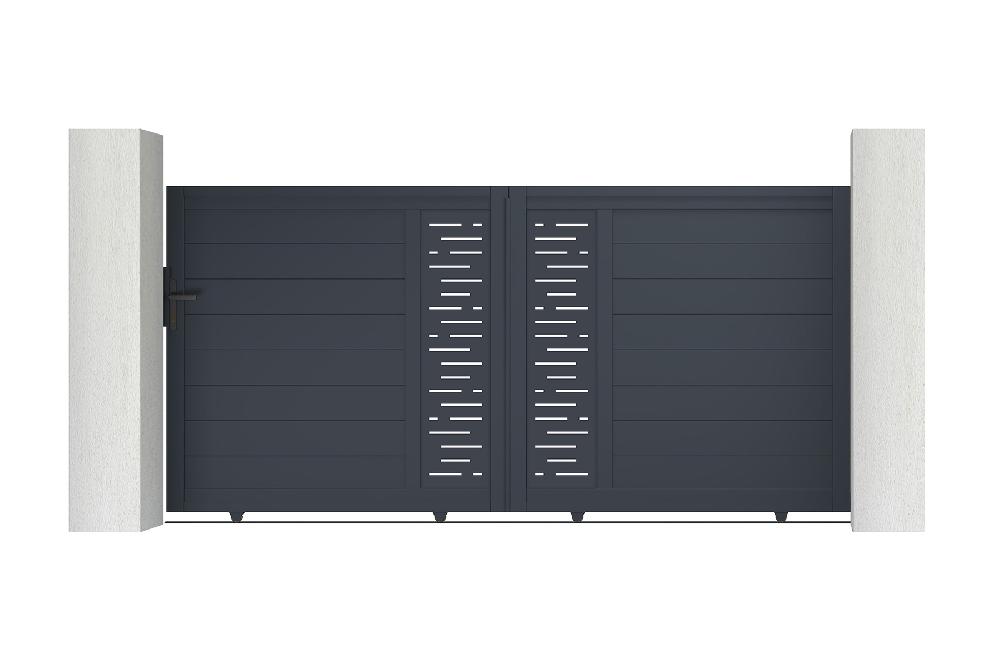 Puerta corredera de aluminio 3m ARLBERG 300C140