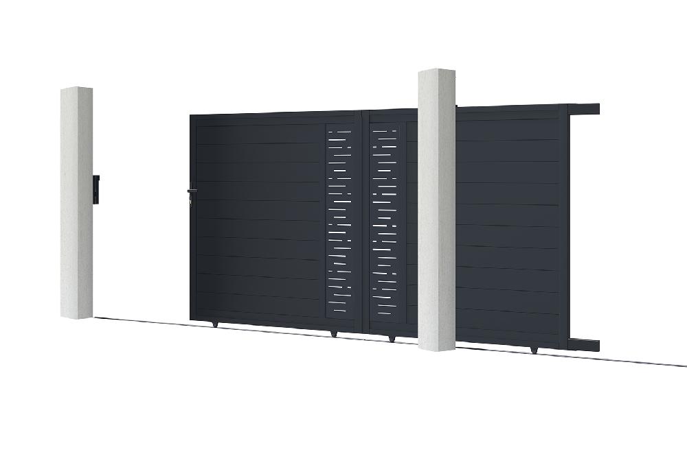 Puerta Corredera De Aluminio 3m ARLBERG 300C180