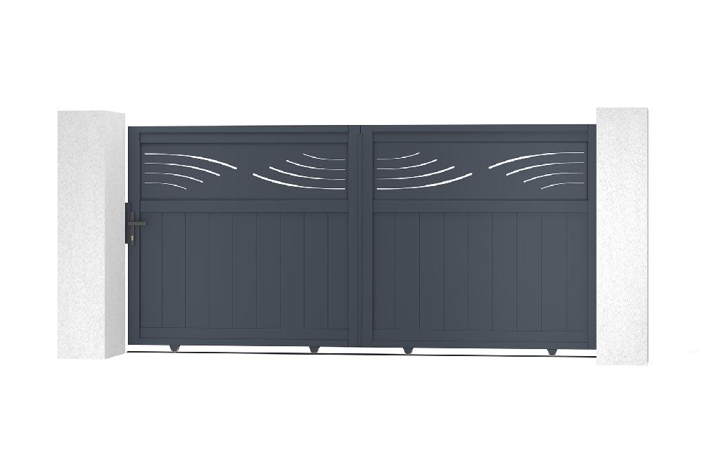 Puerta corredera de aluminio 3m HALTI 300C140