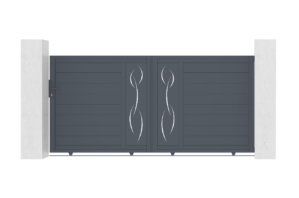 Puerta corredera de aluminio 3m LIFE 300C140